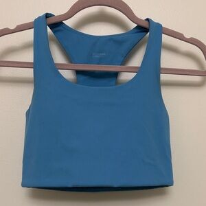 Girlfriend Collective Teal Sports Bra